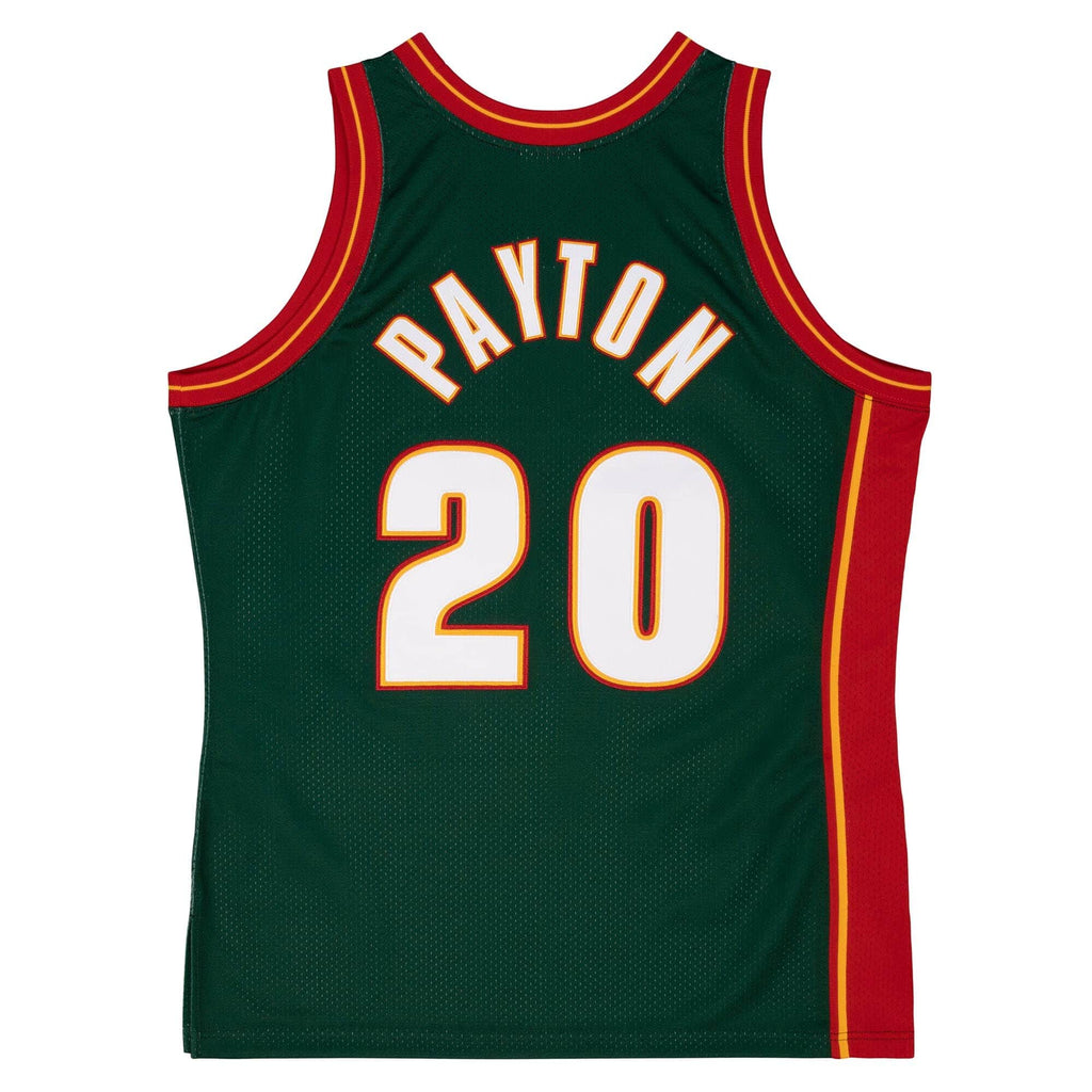 MITCHELL & NESS NBA AUTHENTIC JERSEY SEATTLE SUPERSONICS 95 GARY PAYTON