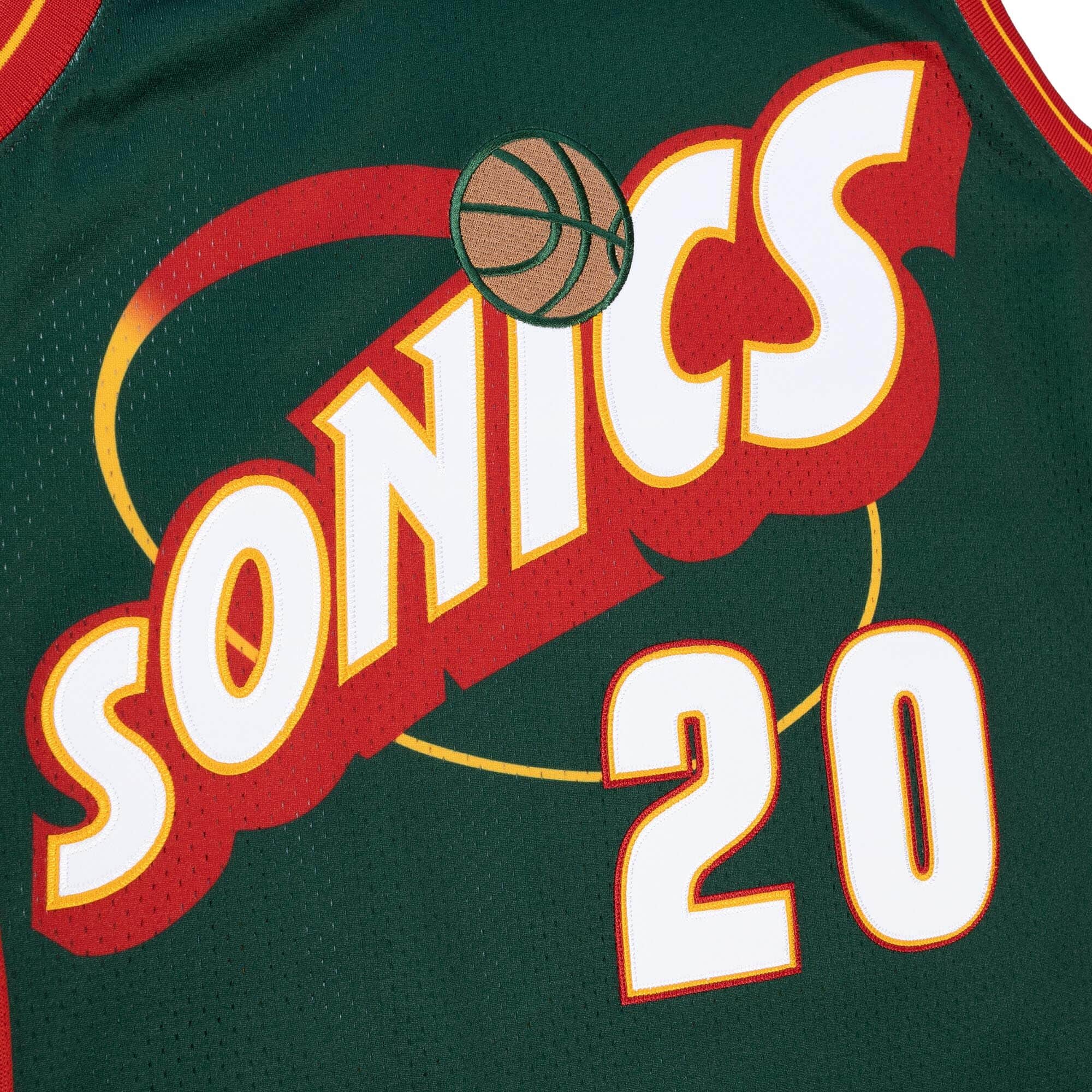 MITCHELL & NESS NBA AUTHENTIC JERSEY SEATTLE SUPERSONICS 95 GARY PAYTON