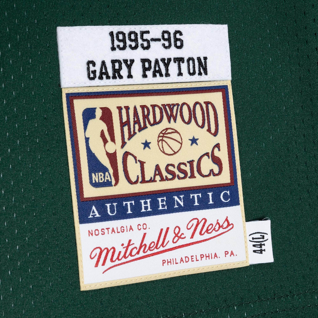 MITCHELL & NESS NBA AUTHENTIC JERSEY SEATTLE SUPERSONICS 95 GARY PAYTON