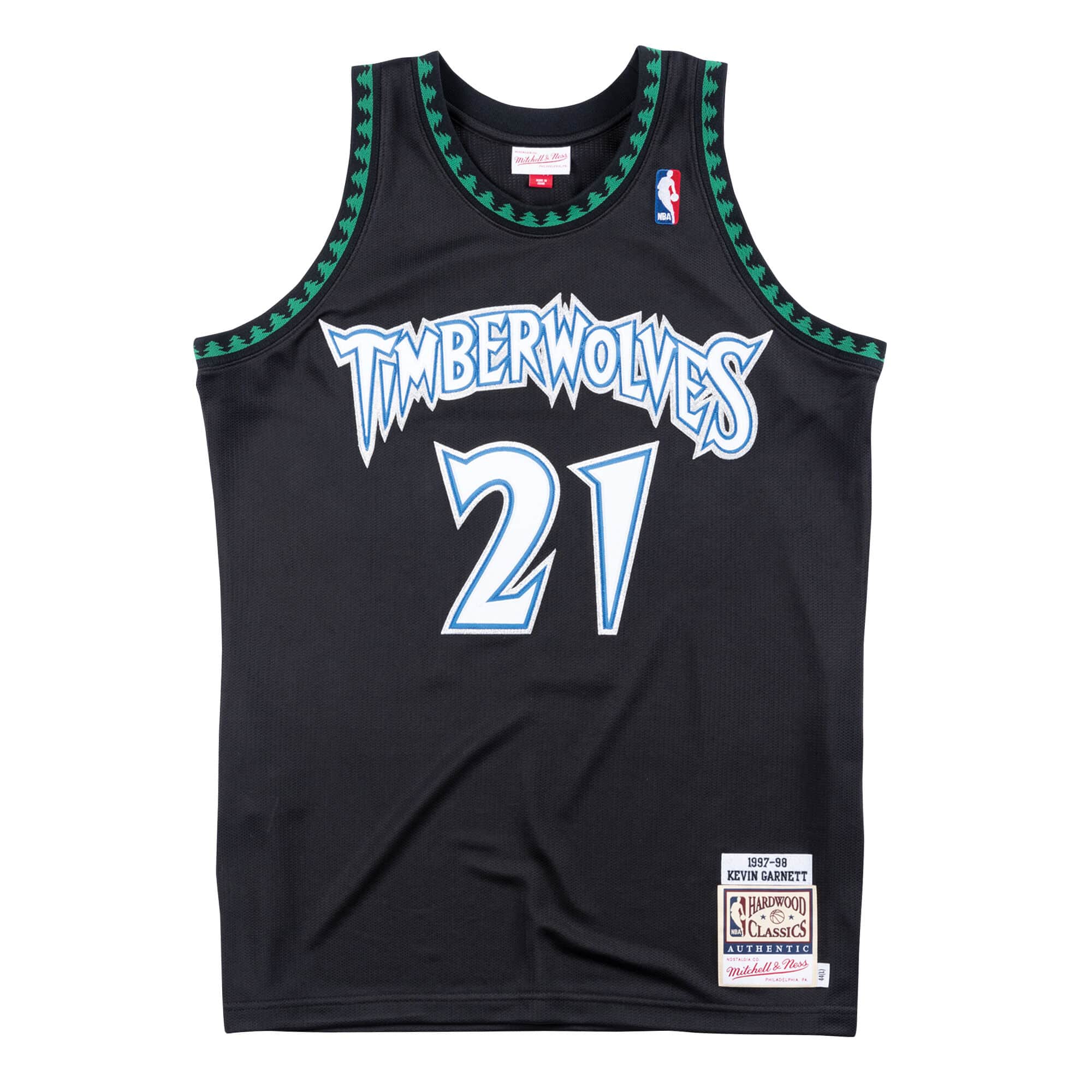 MITCHELL & NESS NBA AUTHENTIC ALTERNATE JERSEY TIMBERWOLVES 97 KEVIN GARNETT