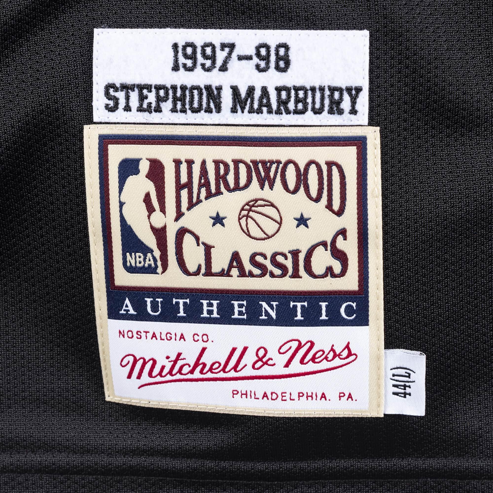 Mens Mitchell & Ness NBA Authentic Jersey 1997 Timberwolves Stephon Marbury - sneakAR