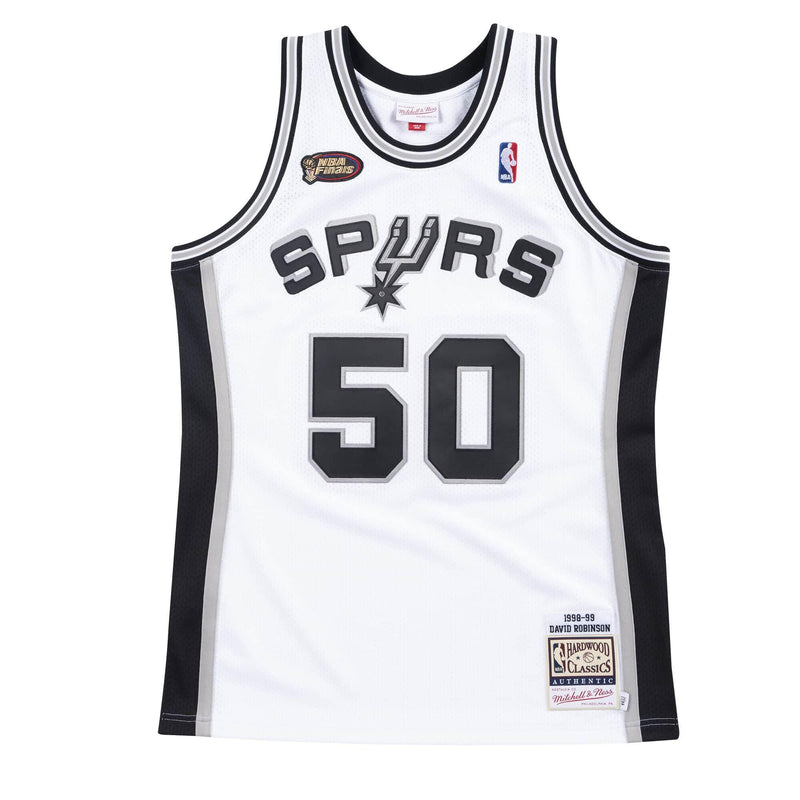 Mens Mitchell & Ness NBA Authentic Jersey 1998 San Antonio Spurs David Robinson - sneakAR