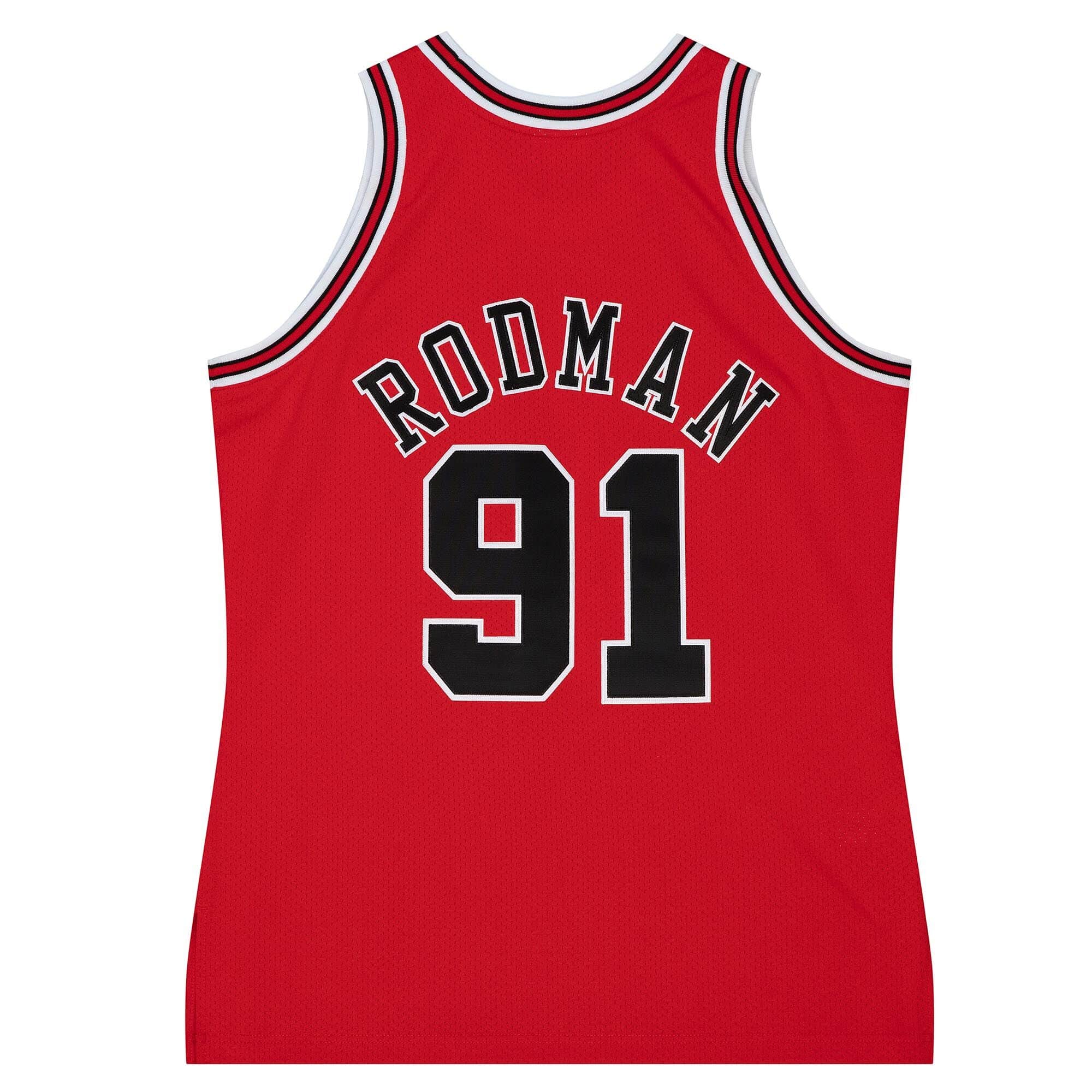 MITCHELL & NESS NBA AUTHENTIC ROAD FINALS JERSEY CHICAGO BULLS 97 DENNIS RODMAN