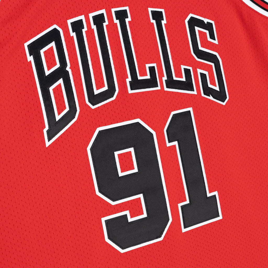 MITCHELL & NESS NBA AUTHENTIC ROAD FINALS JERSEY CHICAGO BULLS 97 DENNIS RODMAN