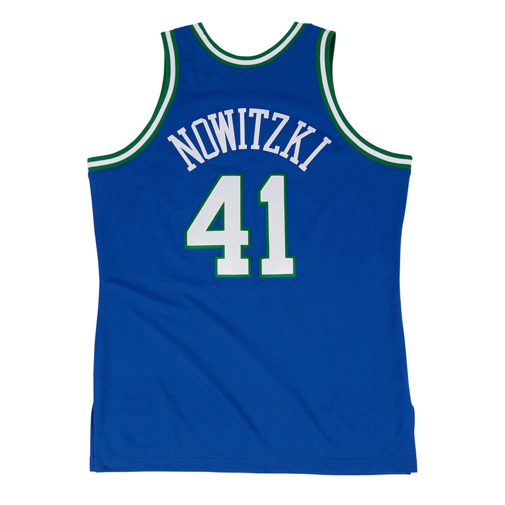 MITCHELL & NESS NBA AUTHENTIC ROAD JERSEY DALLAS MAVERICKS 98 DIRK NOWITZKI