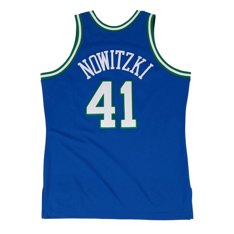 MITCHELL & NESS NBA AUTHENTIC ROAD JERSEY DALLAS MAVERICKS 98 DIRK NOWITZKI