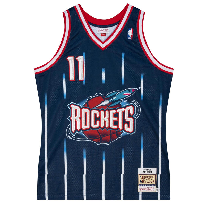 MITCHELL & NESS NBA AUTHENTIC ROAD JERSEY HOUSTON ROCKETS 02 YAO MING
