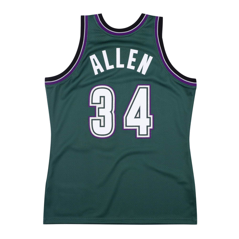 MITCHELL & NESS NBA AUTHENTIC ALTERNATE JERSEY MILWAUKEE BUCKS 96 RAY ALLEN