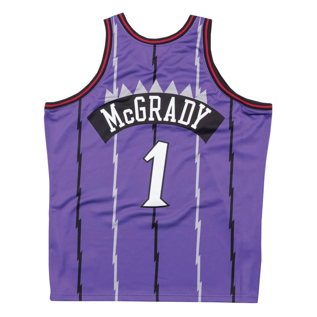 MITCHELL & NESS NBA AUTHENTIC ROAD JERSEY TORONTO RAPTORS 98 TRACY MCGRADY