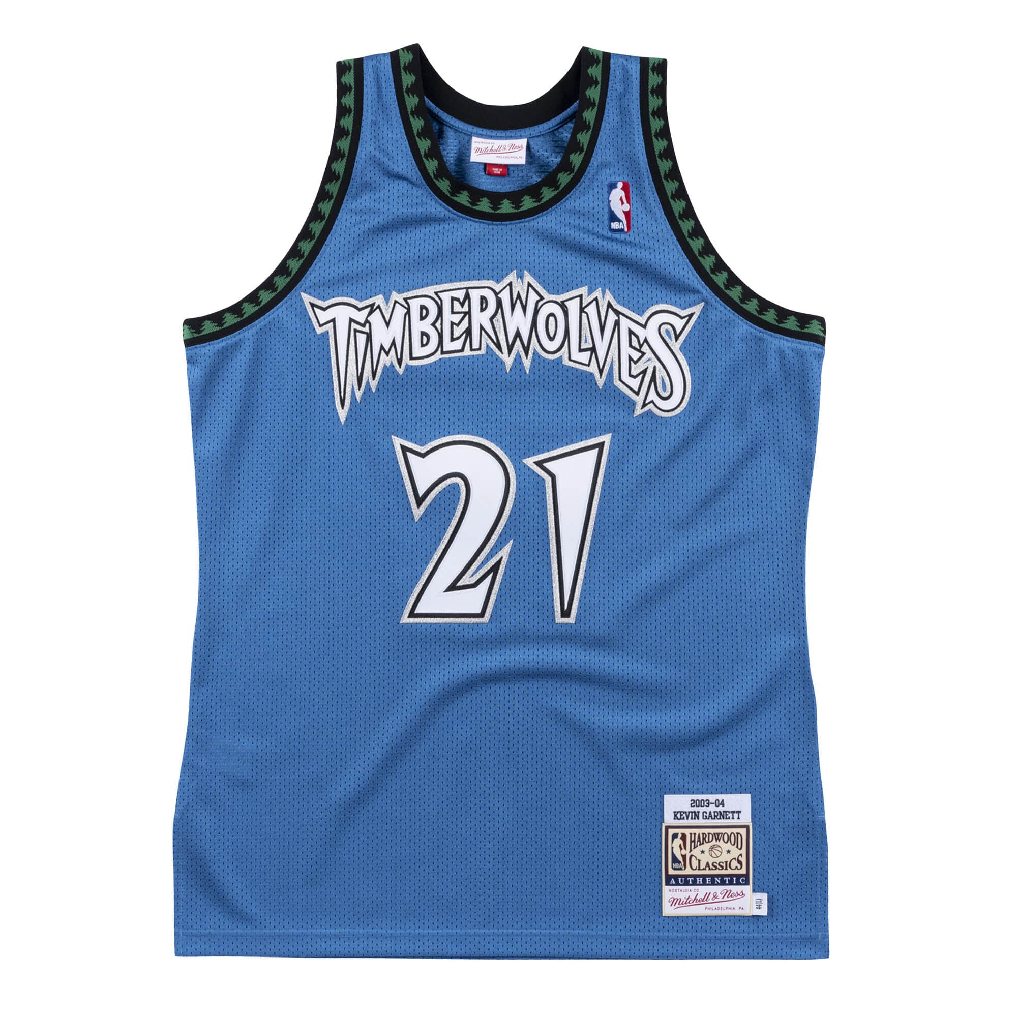 MITCHELL & NESS NBA AUTHENTIC JERSEY MINNESOTA TIMBERWOLVES 03-04 KEVIN GARNETT