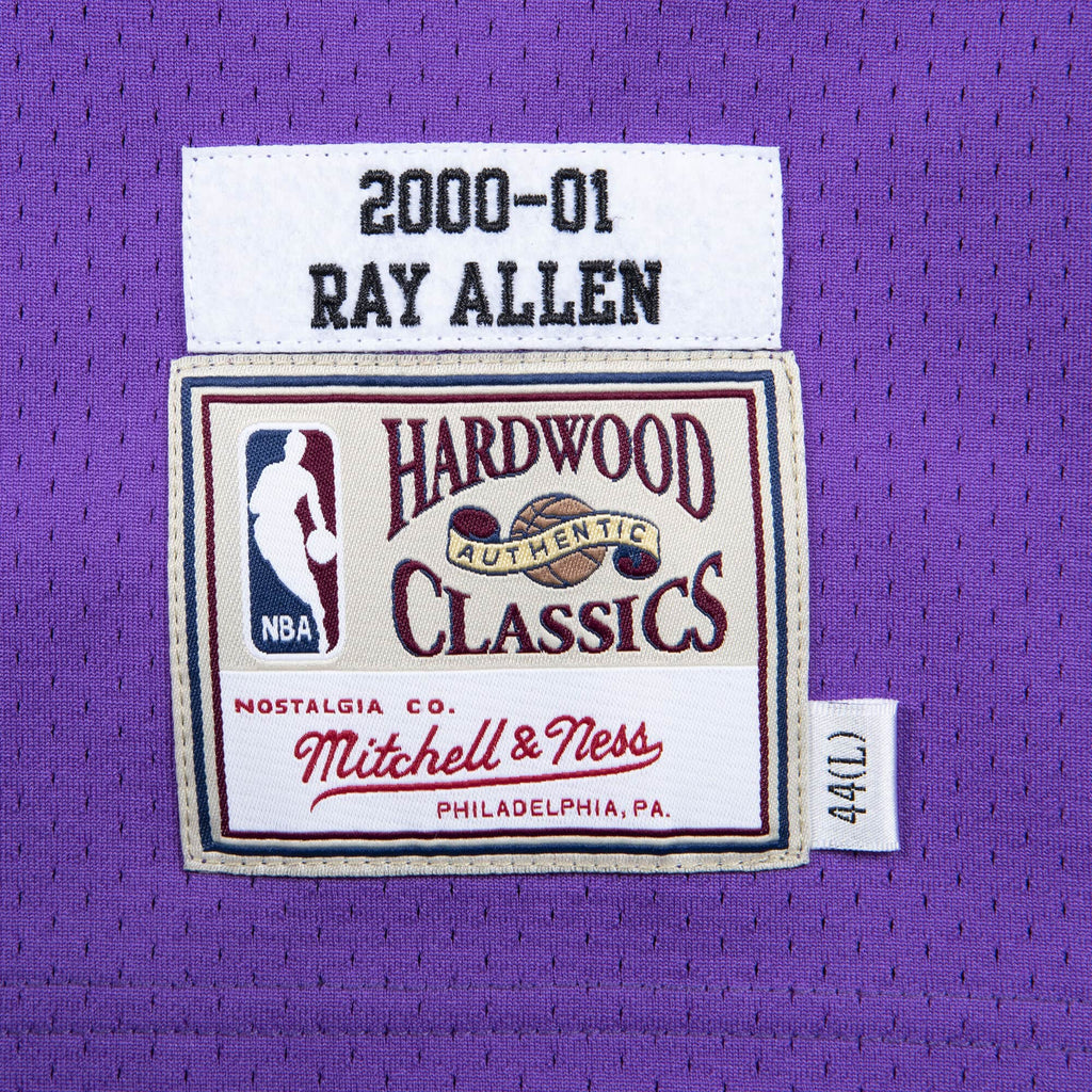 MITCHELL & NESS NBA AUTHENTIC JERSEY MILWAUKEE BUCKS 2000 RAY ALLEN