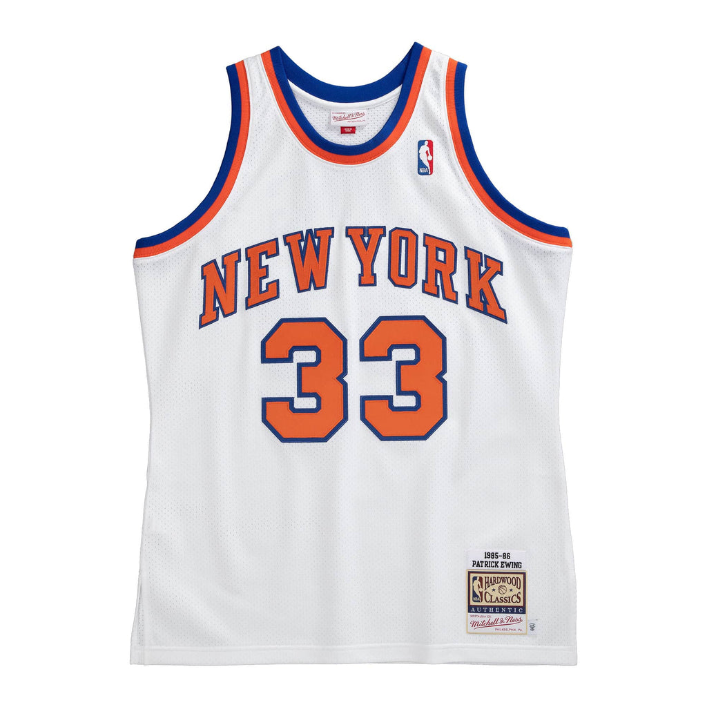 MITCHELL & NESS NBA AUTHENTIC JERSEY NY KNICKS 85 PATRICK EWING