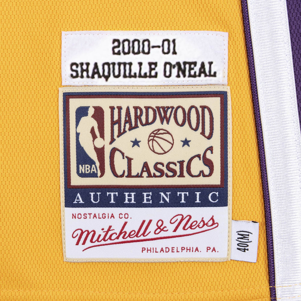 MITCHELL & NESS NBA AUTHENTIC JERSEY LA LAKERS 00 SHAQUILLE O'NEAL