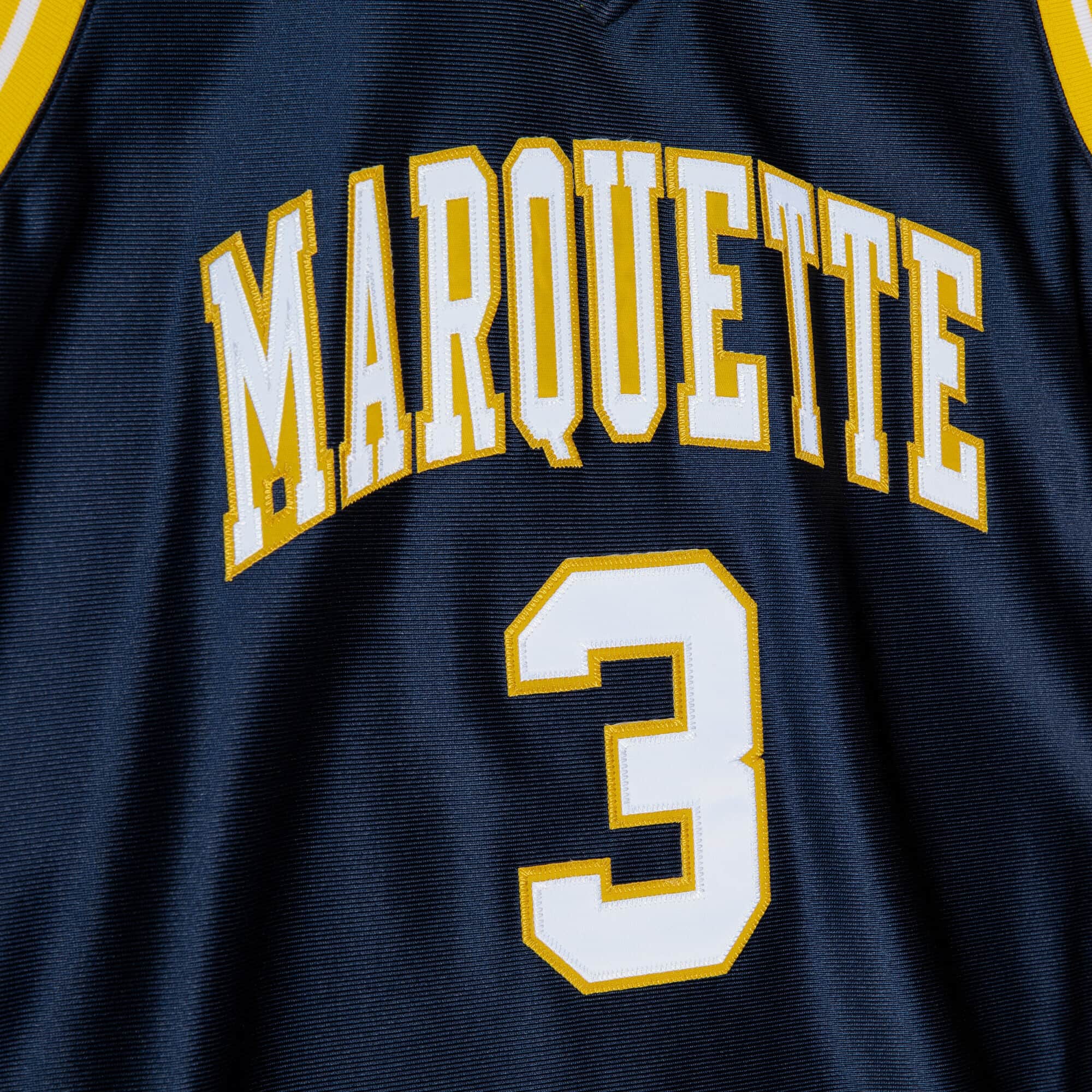 MITCHELL & NESS NCAA DARK JERSEY MARQUETTE 2002 DWYANE WADE