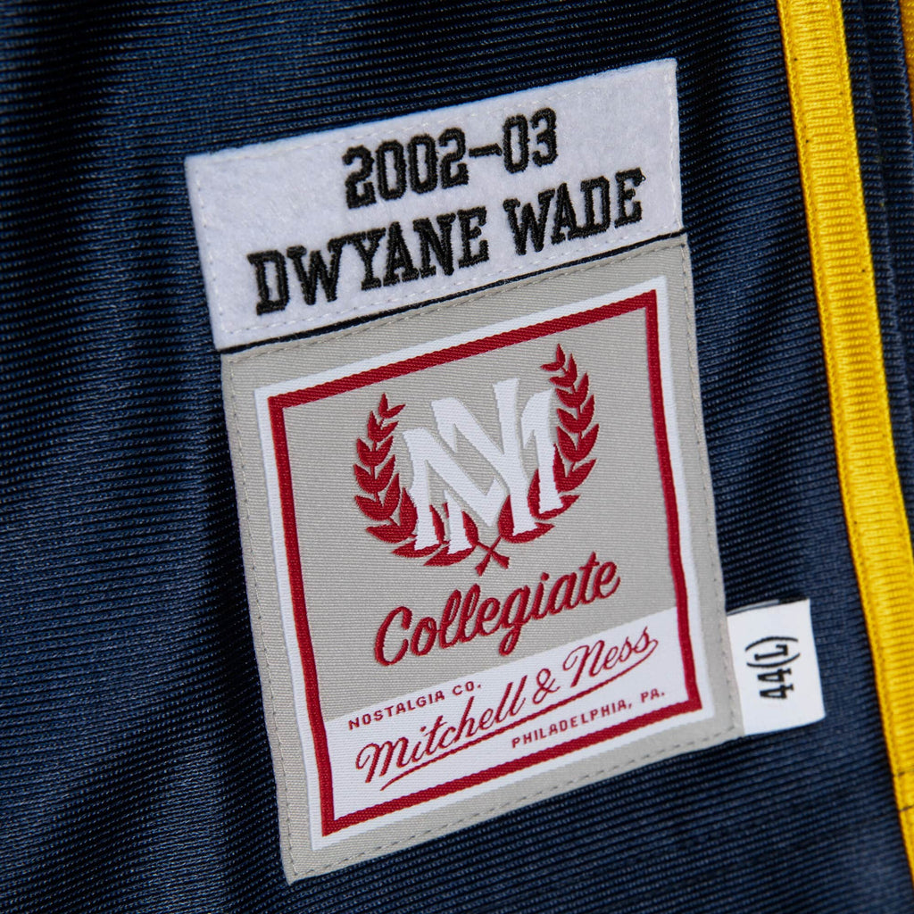 MITCHELL & NESS NCAA DARK JERSEY MARQUETTE 2002 DWYANE WADE