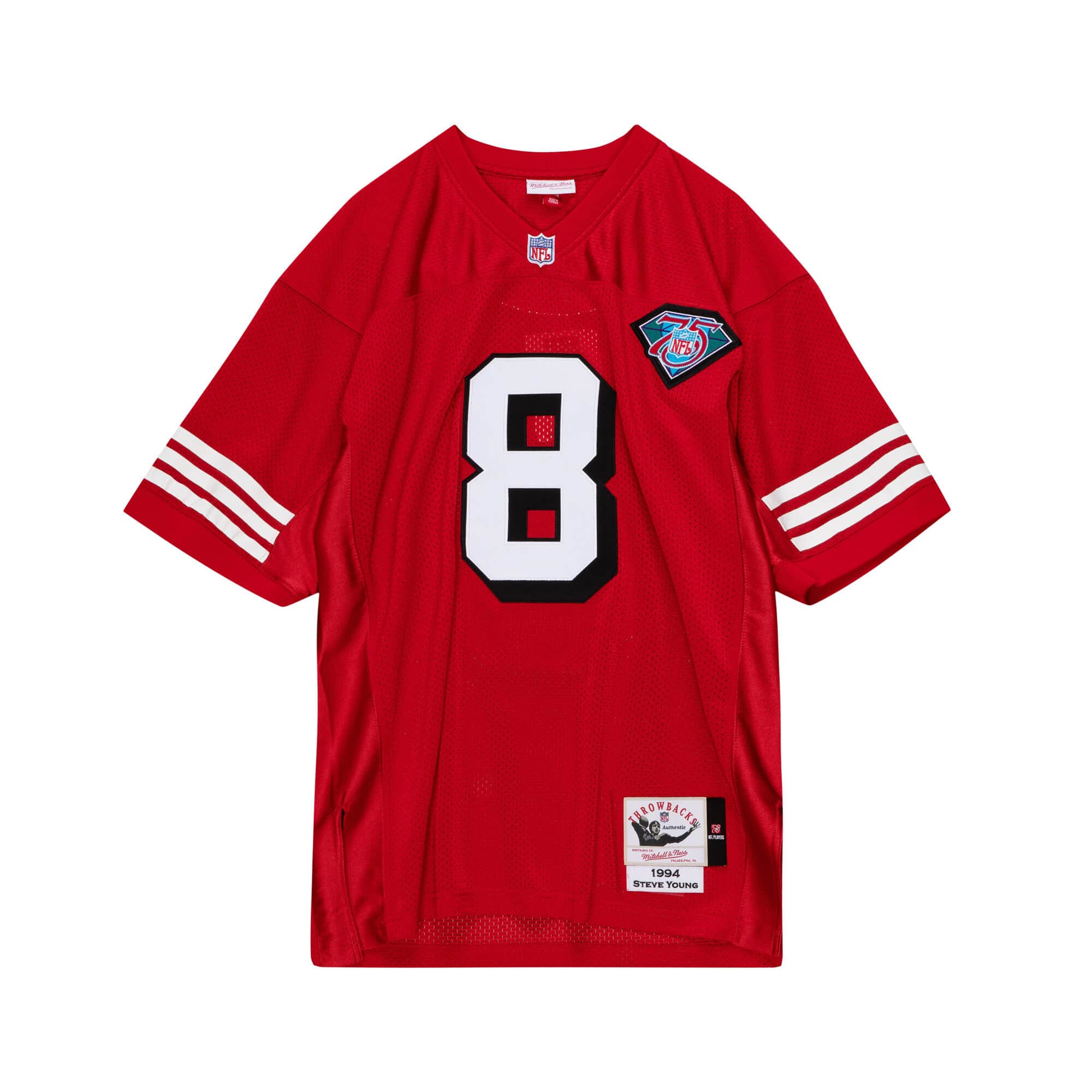 MITCHELL & NESS NFL DARK DROP SHADOW JERSEY SAN FRANCISCO 49ERS 1994 STEVE YOUNG