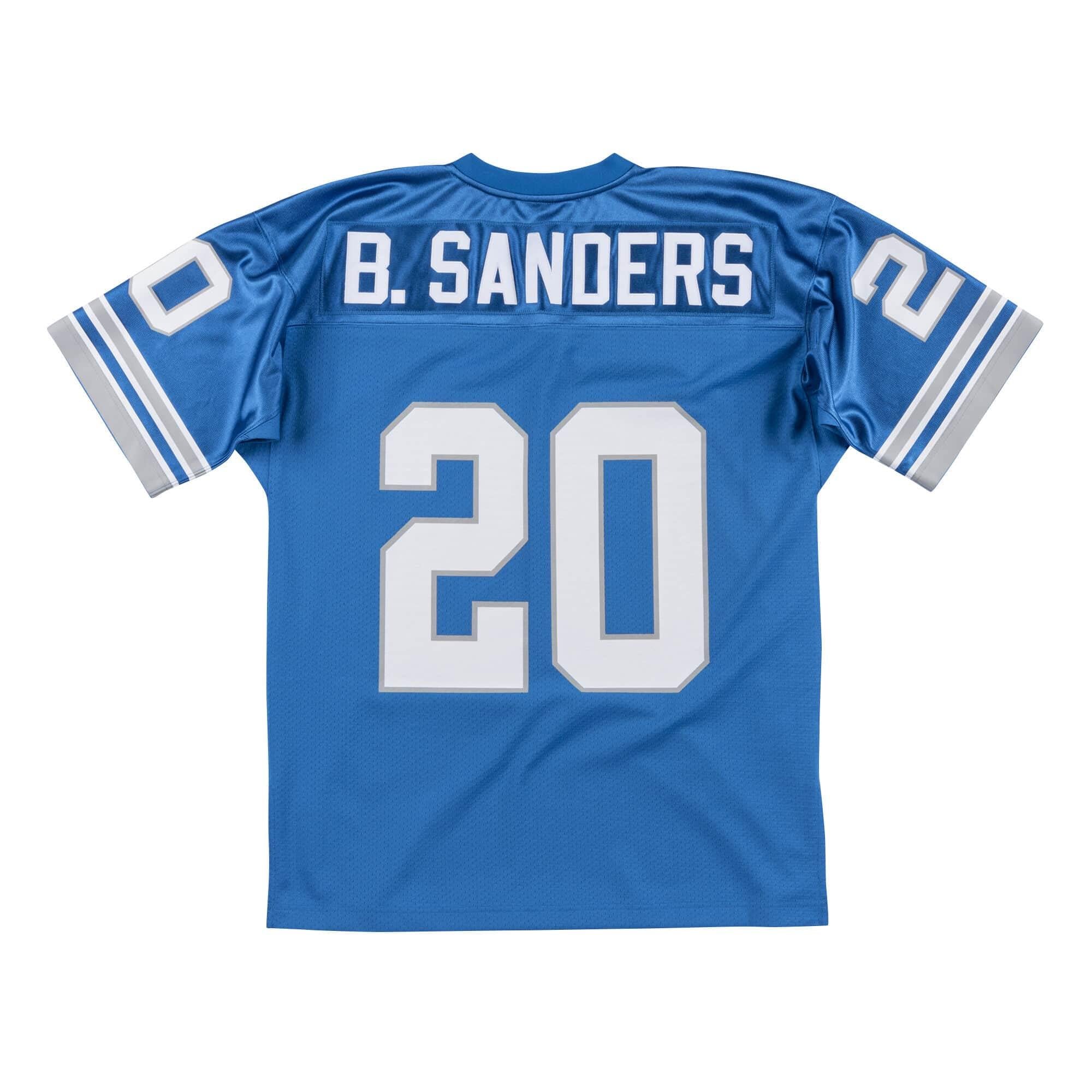 [AJY6CP18025-DLIMDBL93BSA] Mens Mitchell & Ness NFL Authentic Jersey Detroit Lions 1993 Barry Sanders - sneakAR