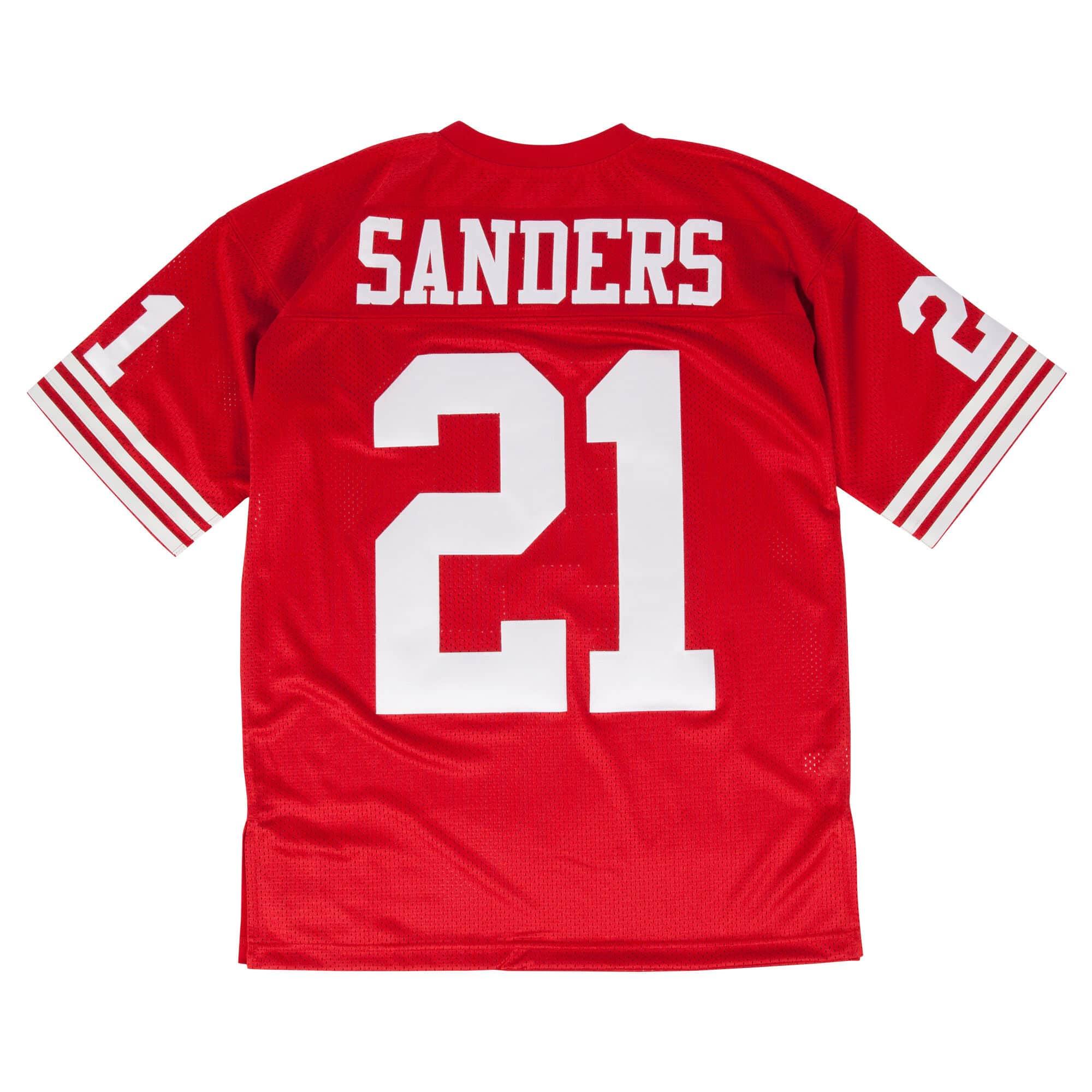 [AJY6CP18043-SF4SCAR94DSA] Mens Mitchell & Ness NFL Authentic Jersey San Francisco 49ers 1994 Deion Sanders - sneakAR
