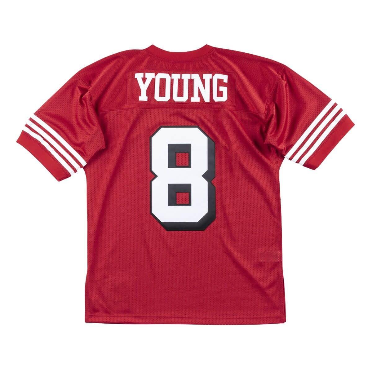 [AJY6CP18045-SF4SCAR94SYO] Mens Mitchell & Ness NFL Authentic Jersey San Francisco 49ers 1994 Steve Young - sneakAR
