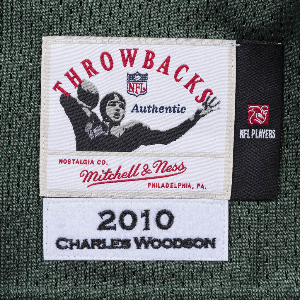 MITCHELL & NESS NFL AUTHENTIC SUPERBOWL JERSEY PACKERS 2010 CHARLES WOODSON
