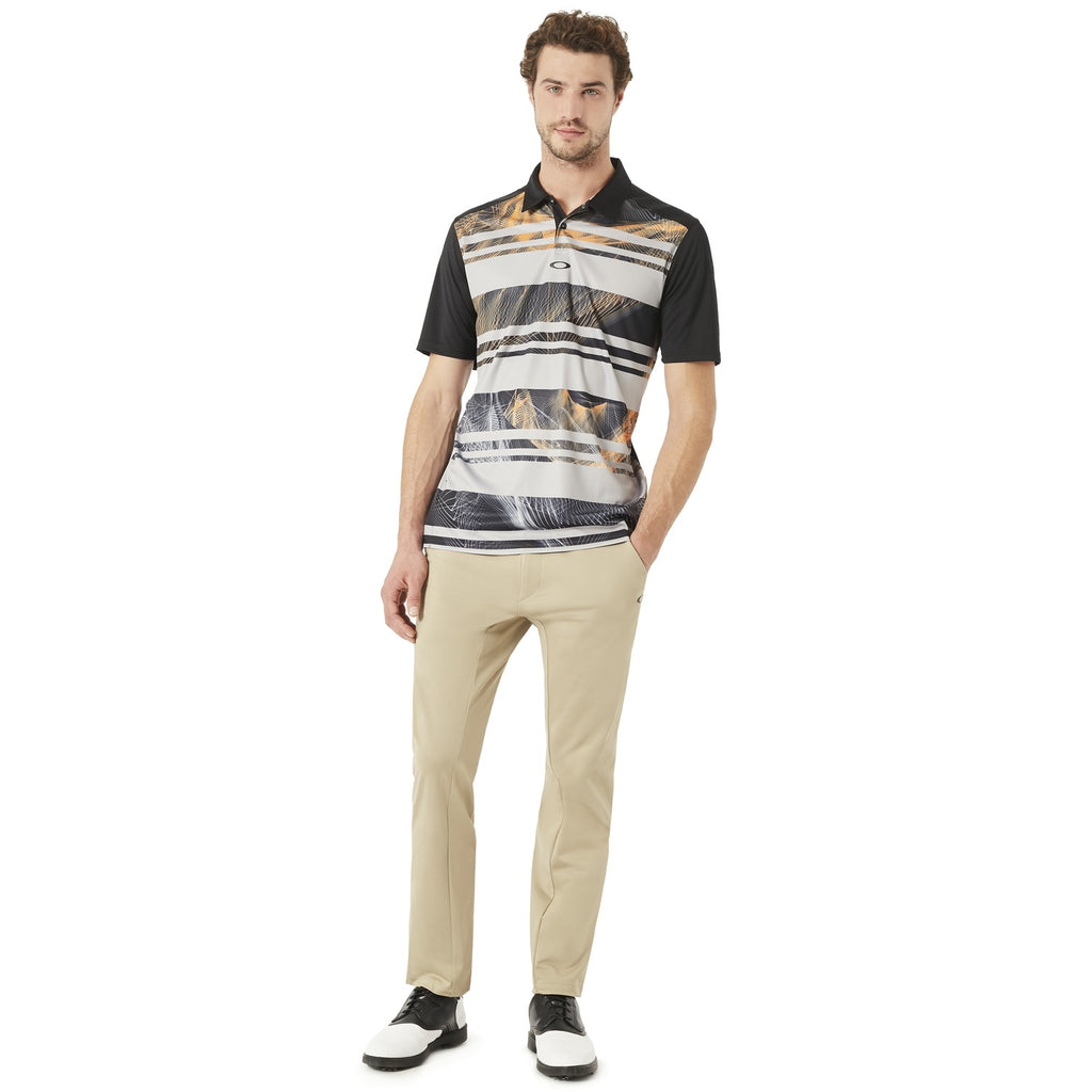 [434040-02E] Mens Oakley Aero Stripe Mashie Polo