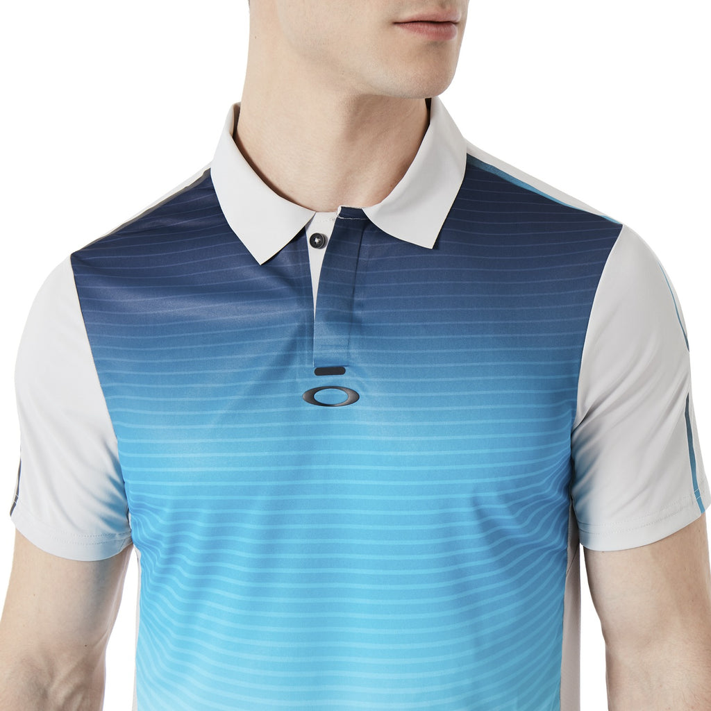 [434287-202] Mens Oakley Engineered Bimaterial Bubba Golf Polo