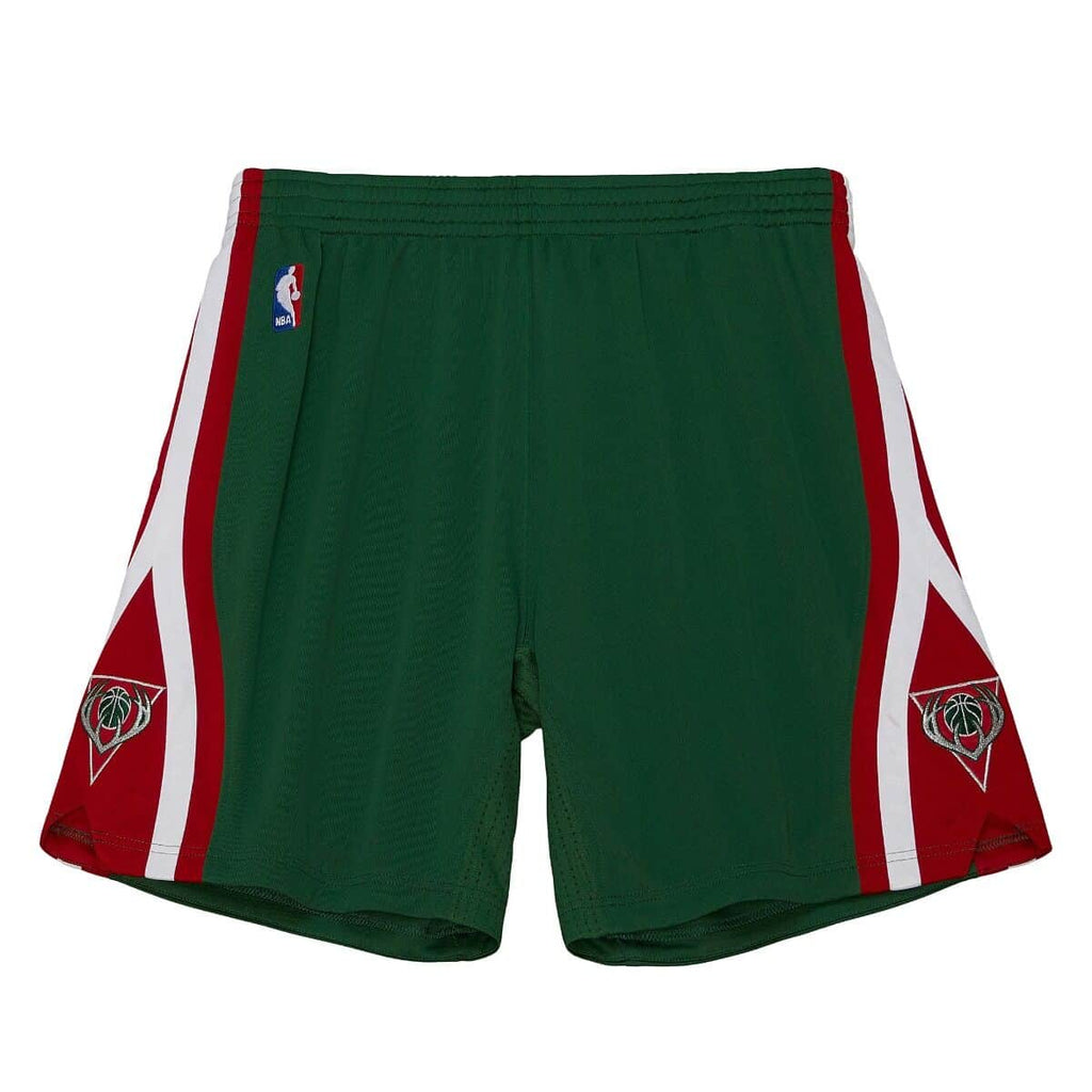 MITCHELL & NESS NBA ROAD SHORTS MILWAUKEE BUCKS 2013