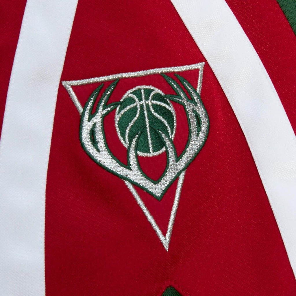 MITCHELL & NESS NBA ROAD SHORTS MILWAUKEE BUCKS 2013
