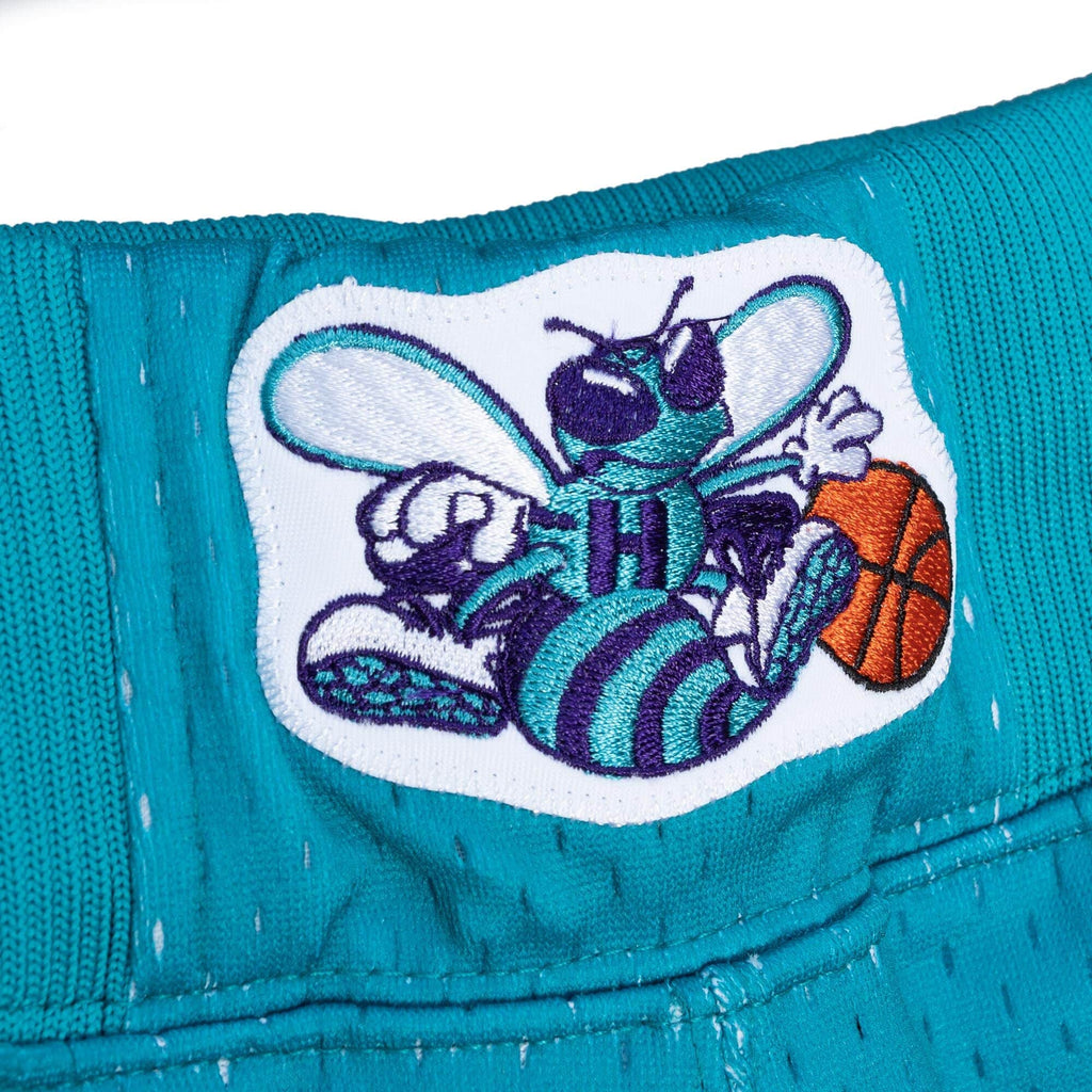 MITCHELL & NESS NBA AUTHENTIC ROAD SHORTS CHARLOTTE HORNETS 92-93