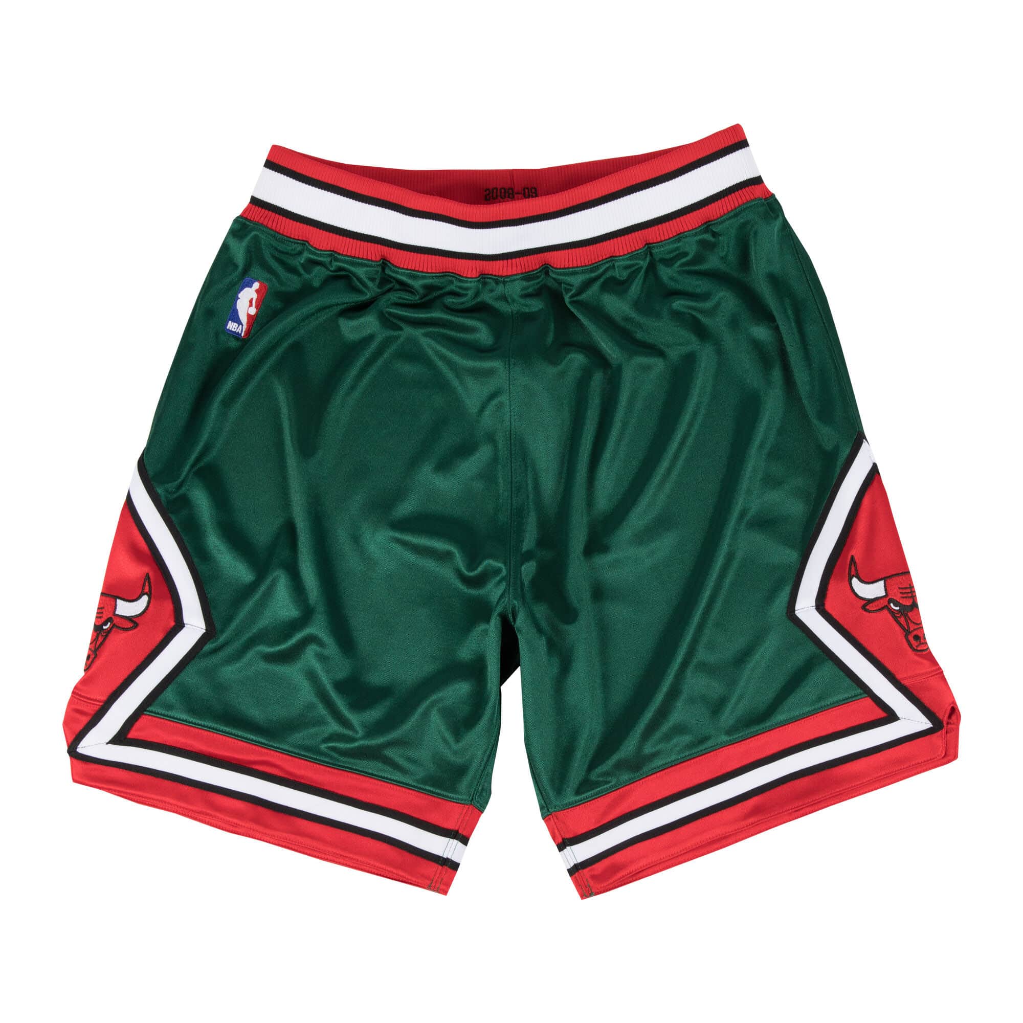 MITCHELL & NESS NBA AUTHENTIC GREEN WEEK SHORTS CHICAGO BULLS 08-09