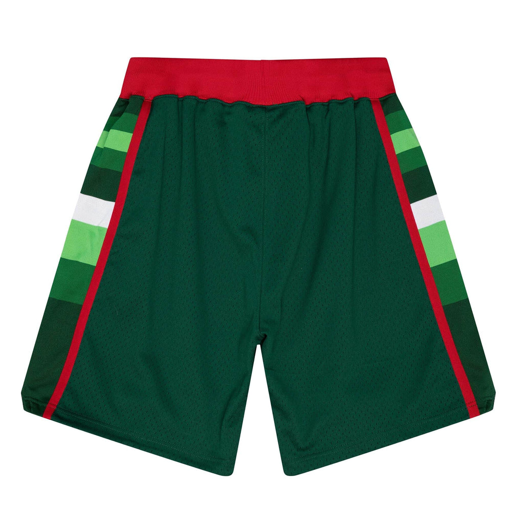 MITCHELL & NESS NBA AUTHENTIC ROAD SHORTS MILWAUKEE BUCKS 83-84