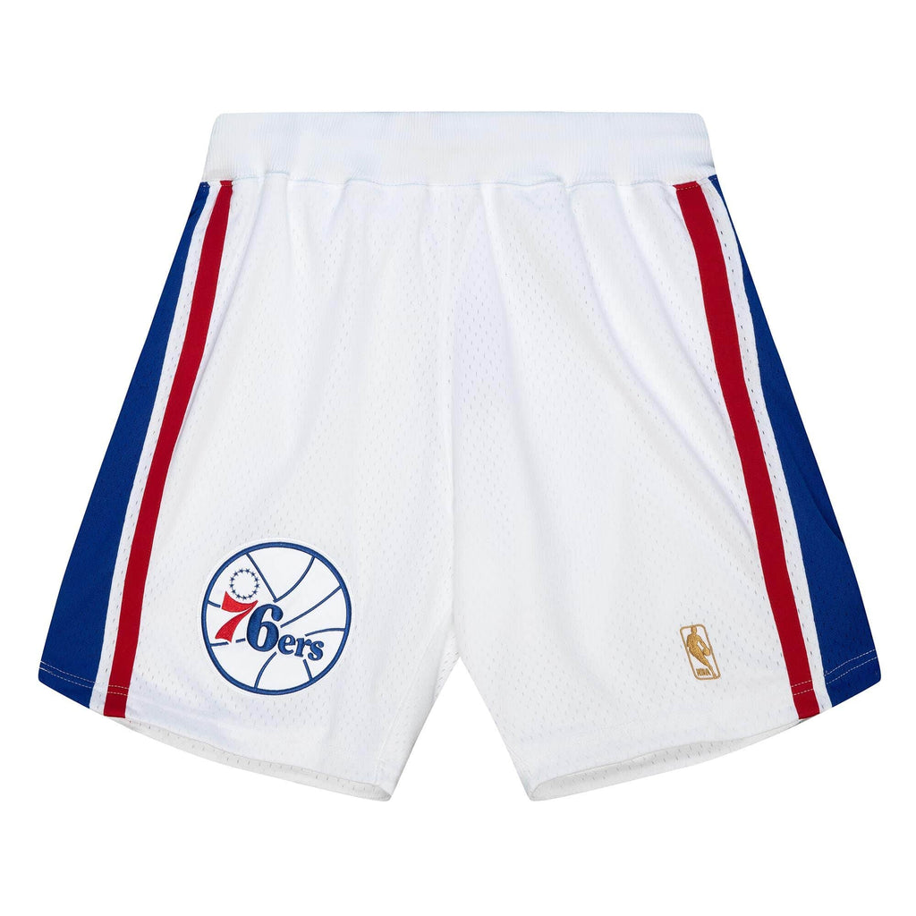 MITCHELL & NESS NBA AUTHENTIC HOME SHORTS PHILADELPHIA 76ERS 96-97