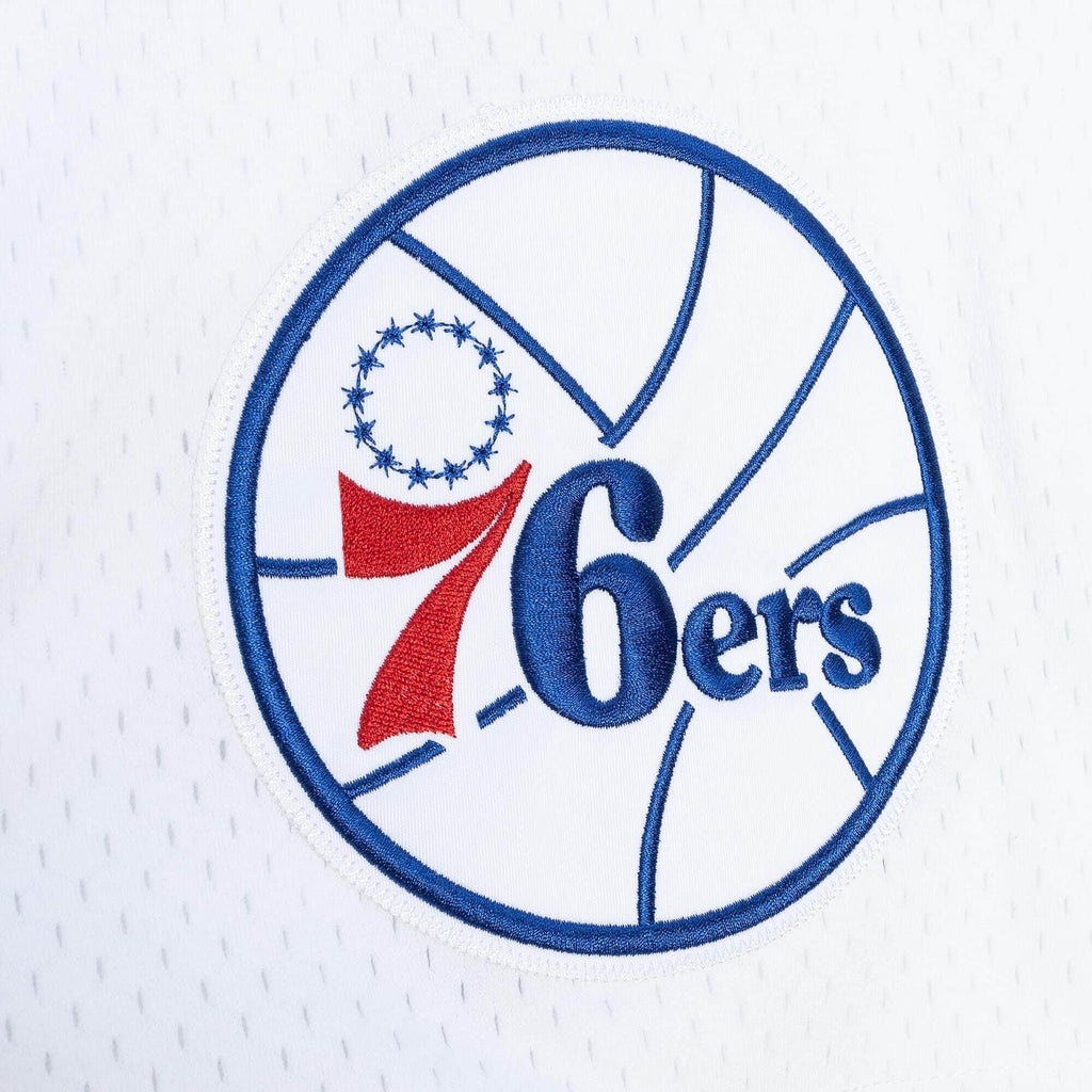 MITCHELL & NESS NBA AUTHENTIC HOME SHORTS PHILADELPHIA 76ERS 96-97