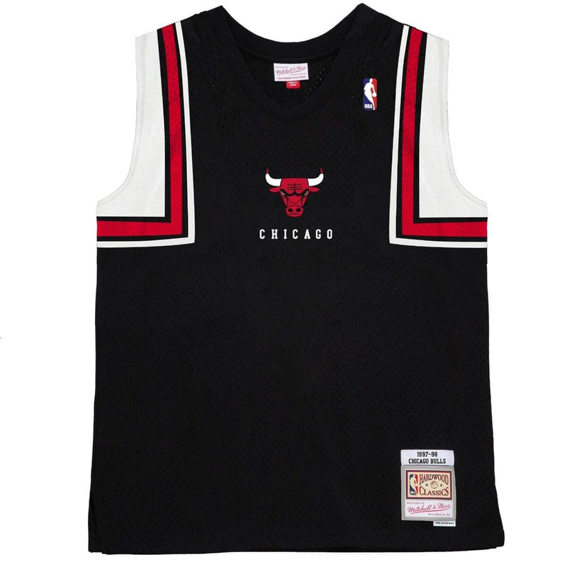 Mens Mitchell & Ness NBA AUTHENTIC SHOOTING SHIRT - CHICAGO BULLS 1997