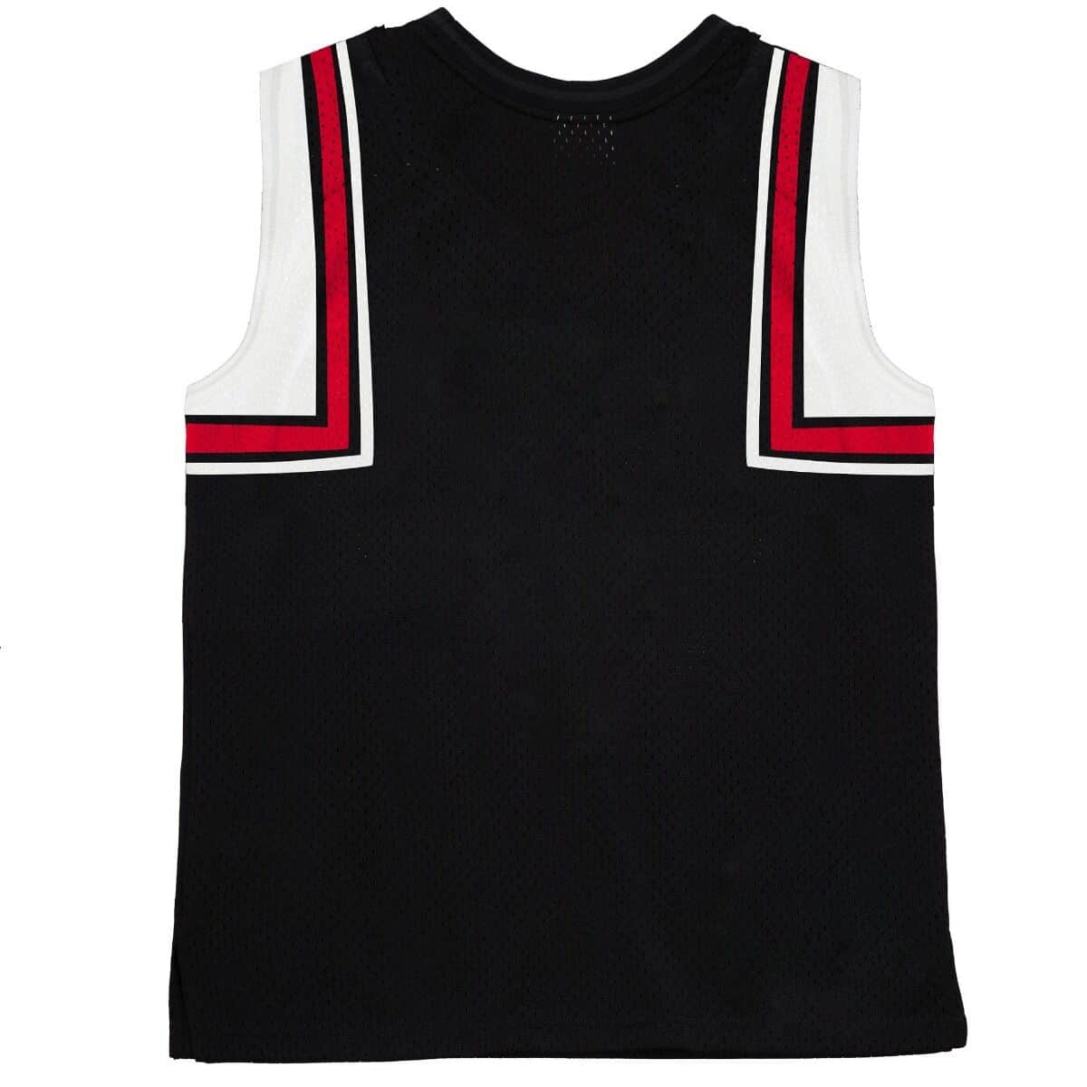 Mens Mitchell & Ness NBA AUTHENTIC SHOOTING SHIRT - CHICAGO BULLS 1997