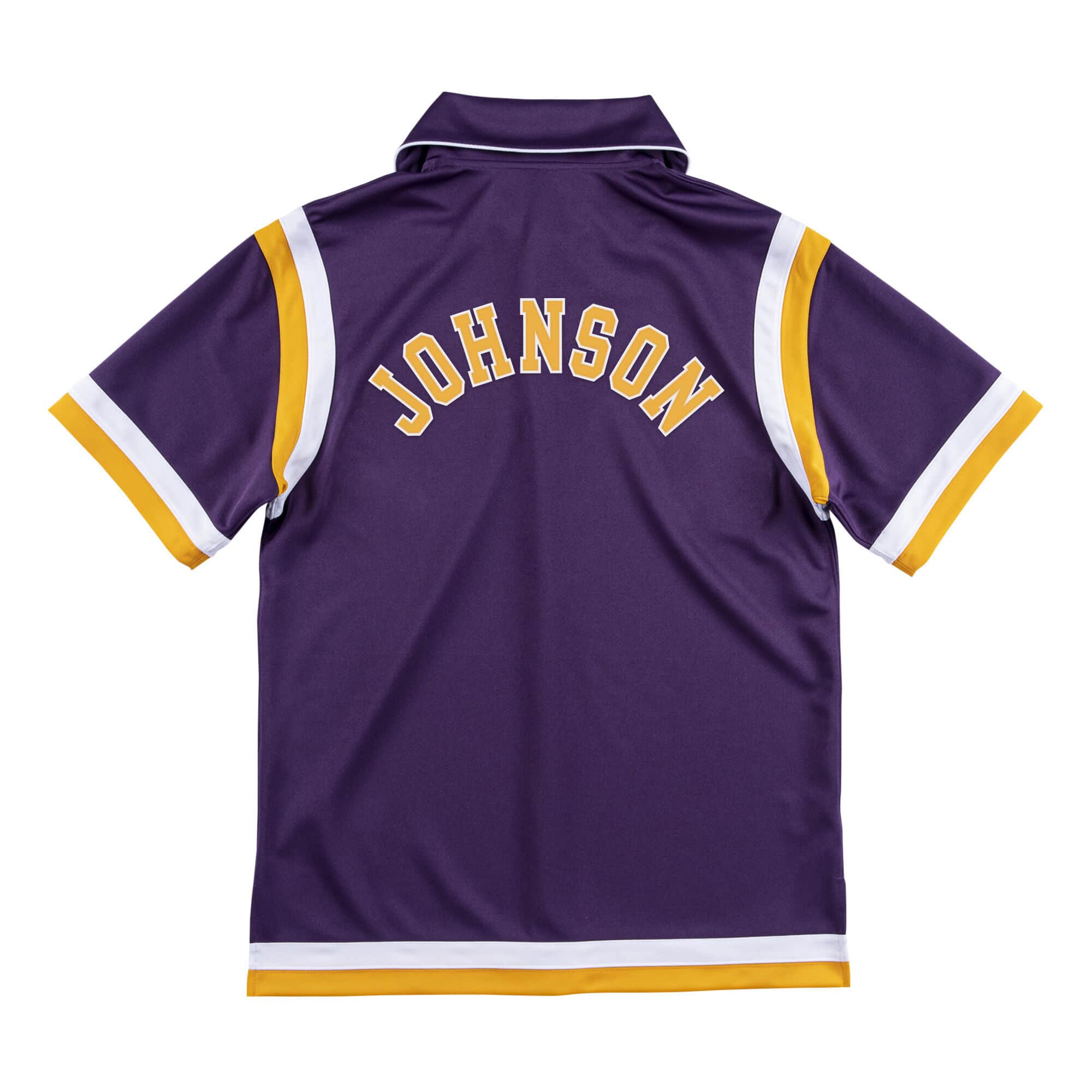 MITCHELL & NESS NBA AUTHENTIC SHOOTING SHIRT LA LAKERS 1987 MAGIC JOHNSON