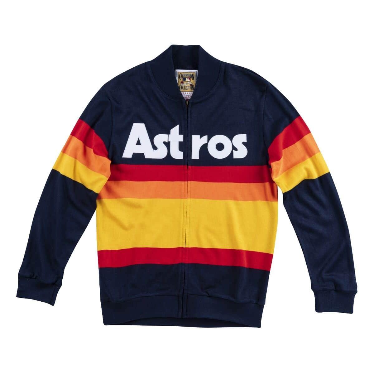 Mens Mitchell & Ness MLB Authentic Sweater Houston Astros - sneakAR