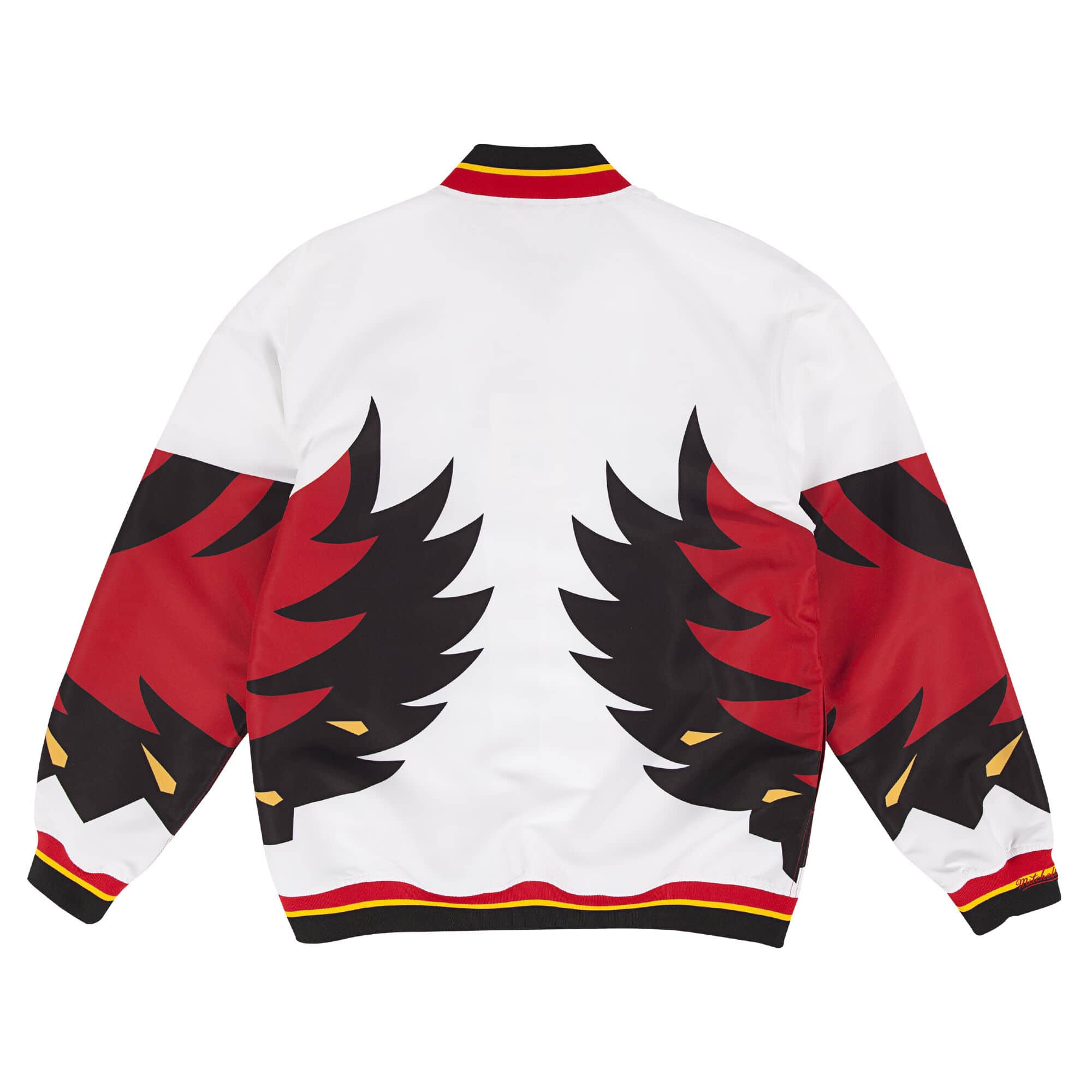 Mens Mitchell & Ness NBA AUTHENTIC WARM UP JACKET - ATLANTA HAWKS 95-96