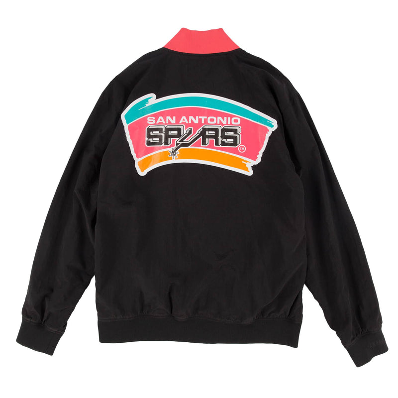 Mens Mitchell & Ness NBA AUTHENTIC WARM UP JACKET - SAN ANTONIO SPURS 94-95