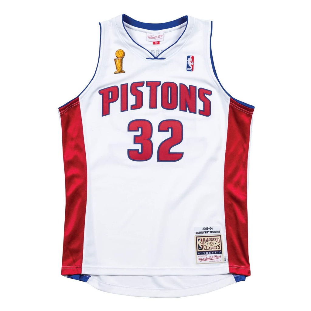 Mens Mitchell & Ness NBA Detroit Pistons Home Finals 2003-04 Richard Hamilton - sneakAR