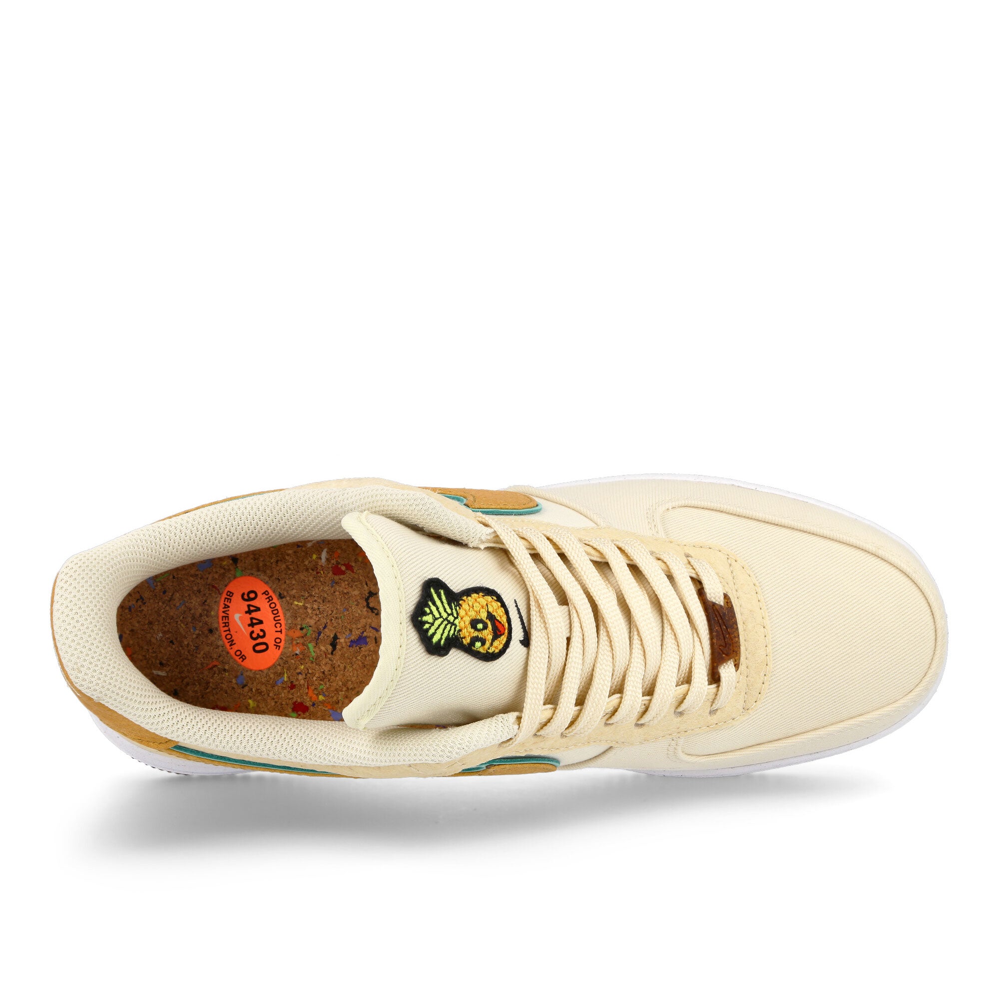 [CZ1631-100] Mens Nike Air Force 1 Low "Happy Pineapple Coconut Milk"