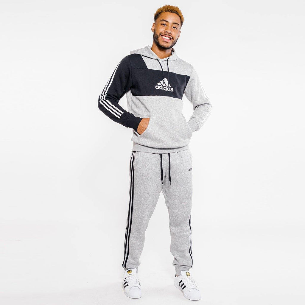 [DX7726] Mens Adidas Sport ID 3 Stripe Pullover Hoodie - sneakAR