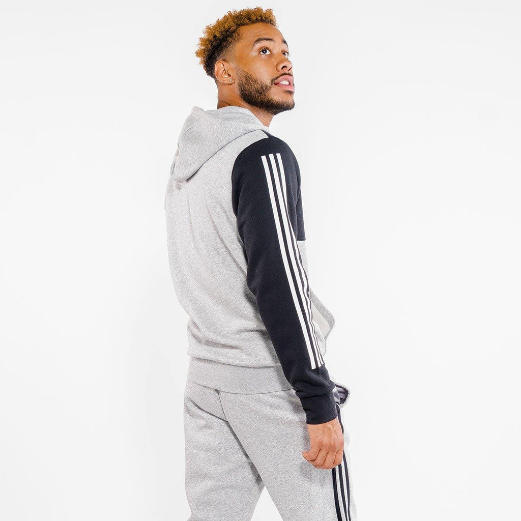 [DX7726] Mens Adidas Sport ID 3 Stripe Pullover Hoodie - sneakAR