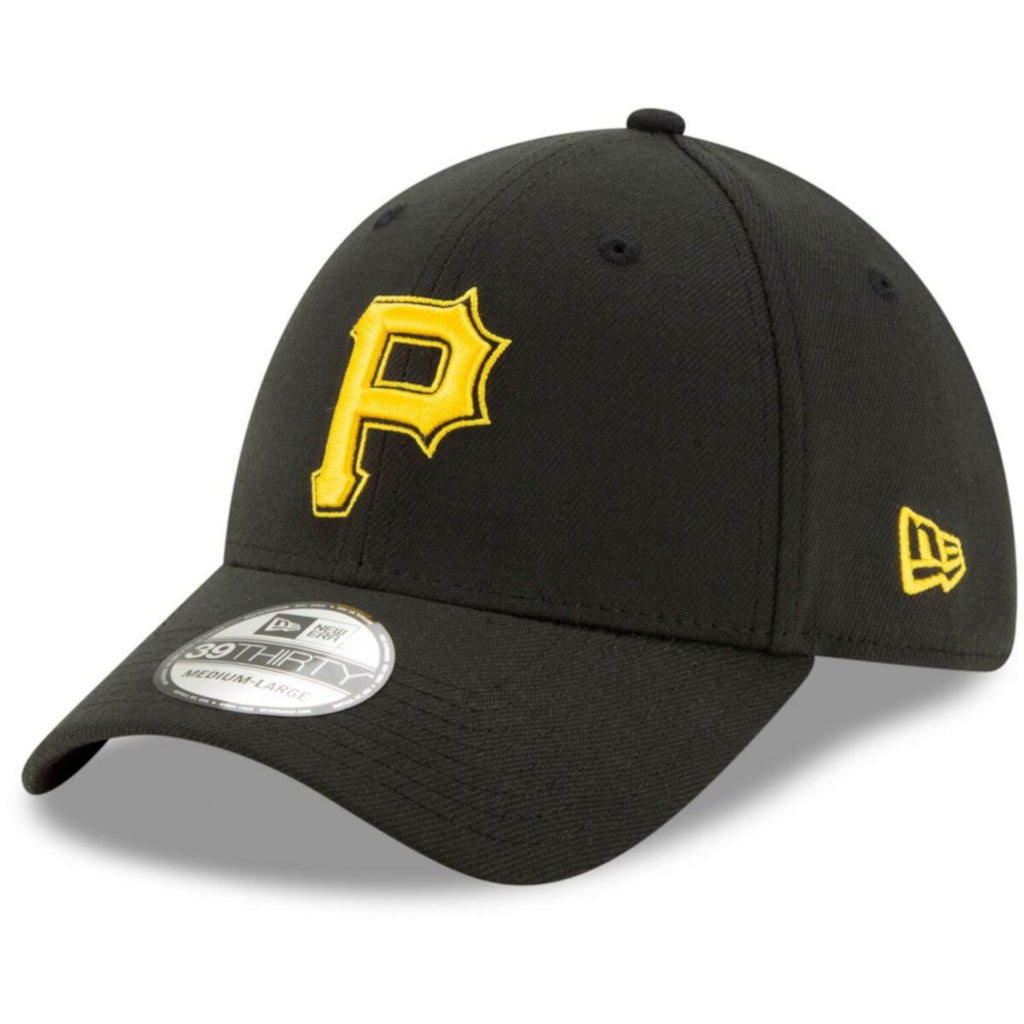 [12386790] Mens New Era MLB 39Thirty Stretch Fit Cap - Pittsburgh Pirates