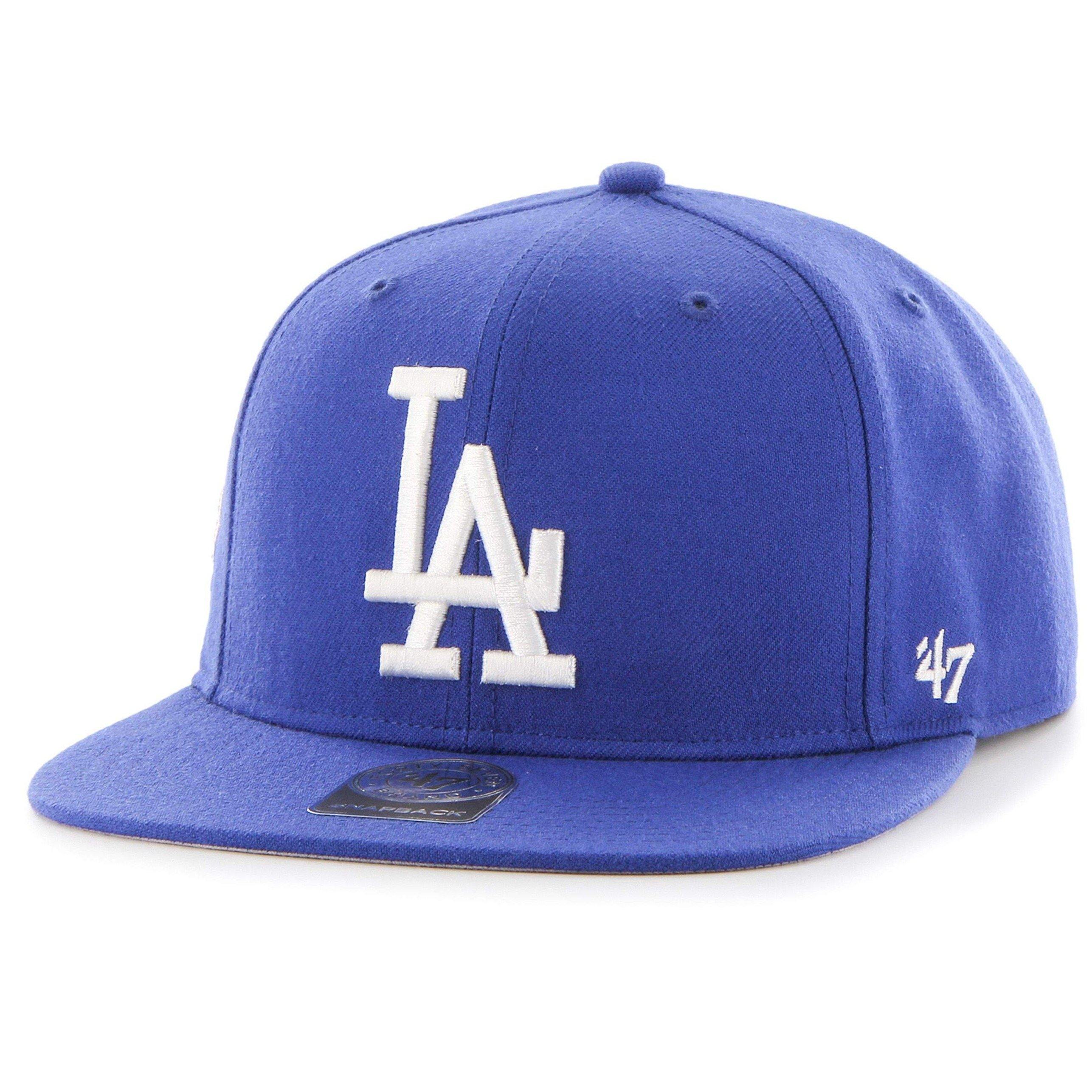 Mens 47 Brand LA Dodgers Captain Snapback - Royal Blue - sneakAR