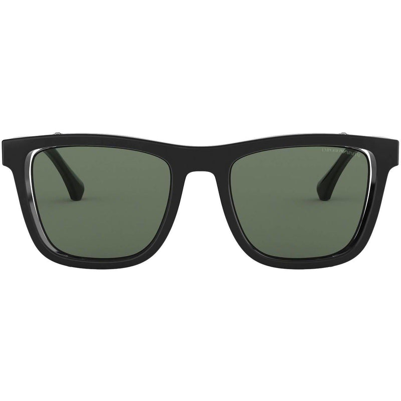 [EA4126F-5001/71] Mens Emporio Armani Square Sunglasses - sneakAR