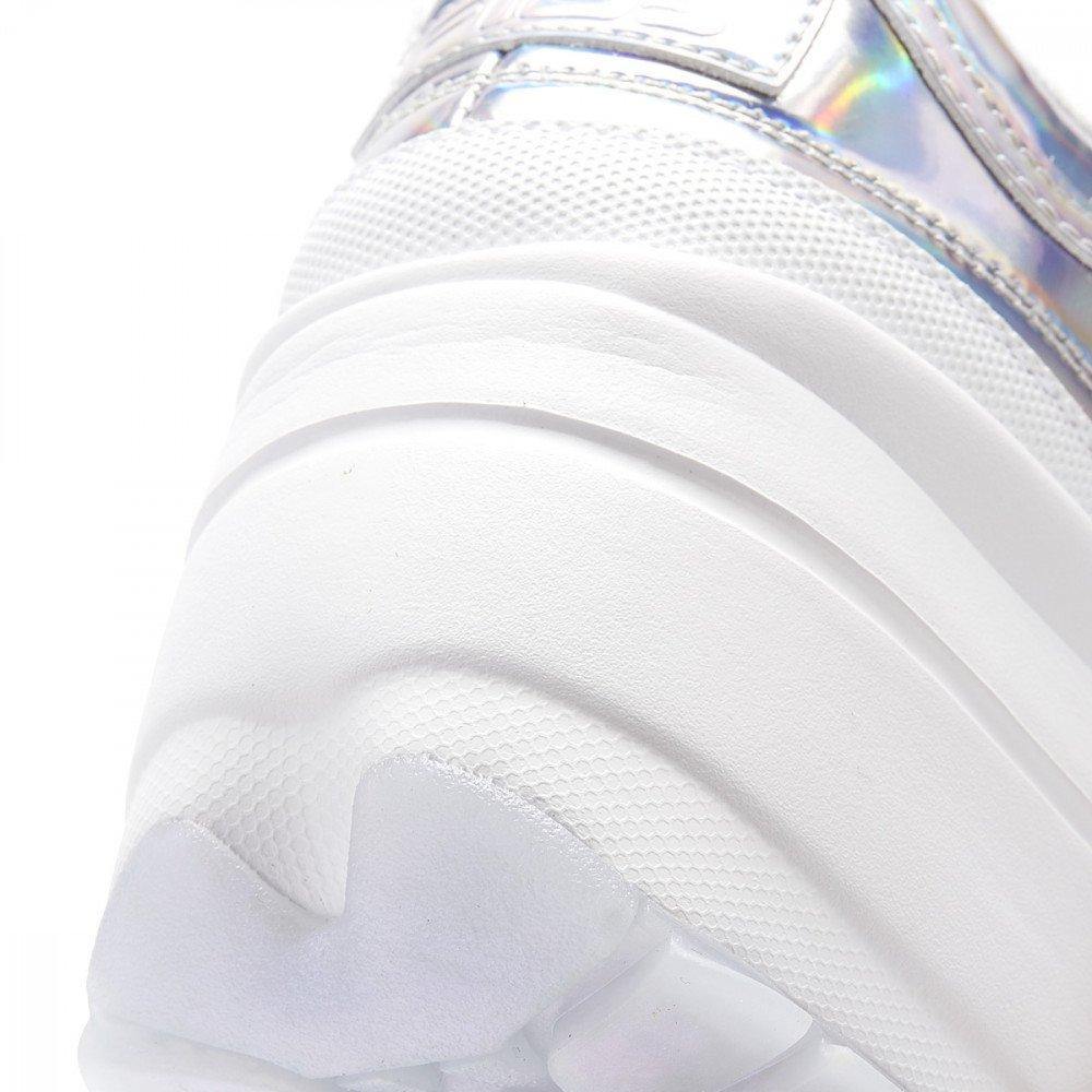 [5FM00705-199] Womens Fila Disruptor II Wedge Iridescent - sneakAR
