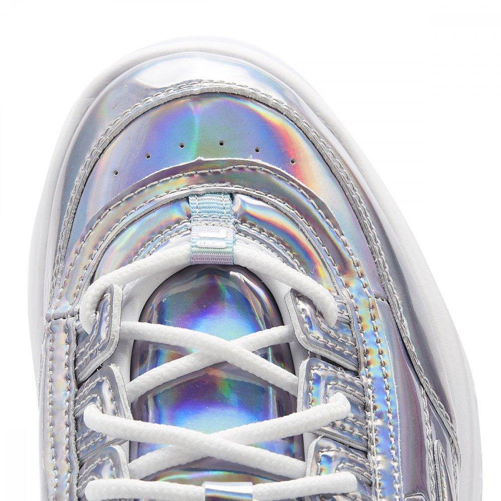 [5FM00705-199] Womens Fila Disruptor II Wedge Iridescent - sneakAR
