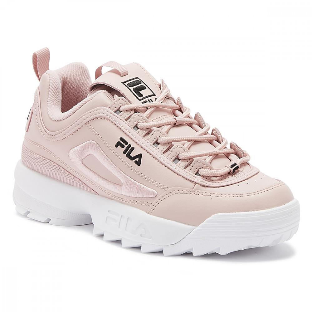[5FM00694-652] Womens Fila Disruptor II 3D Embroidery - sneakAR