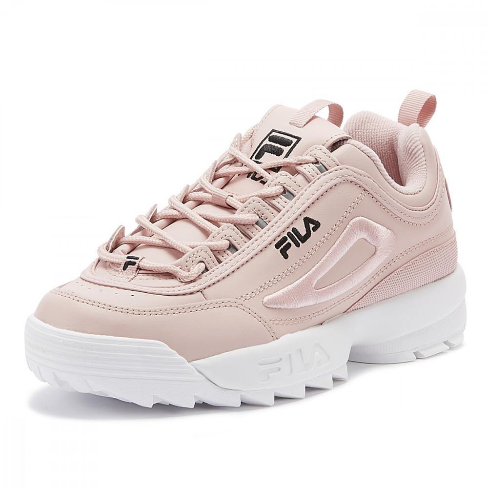[5FM00694-652] Womens Fila Disruptor II 3D Embroidery - sneakAR